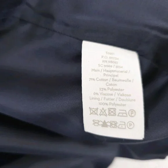 BODEN Ida Jacket Yellow Woven Tweed Frayed Hem Open Front Textured US 14 - Picture 8 of 8